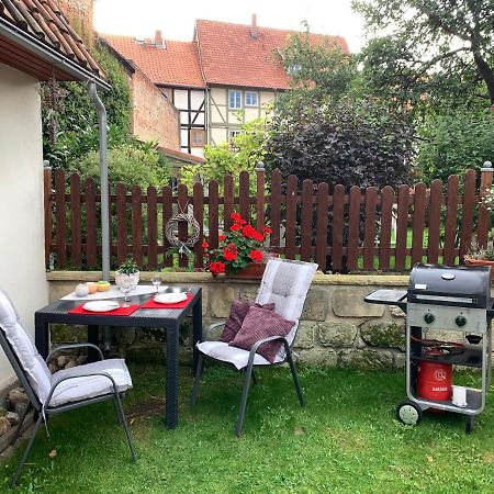 Am Mathildenbrunnen Klein Apartment Quedlinburg Ngoại thất bức ảnh