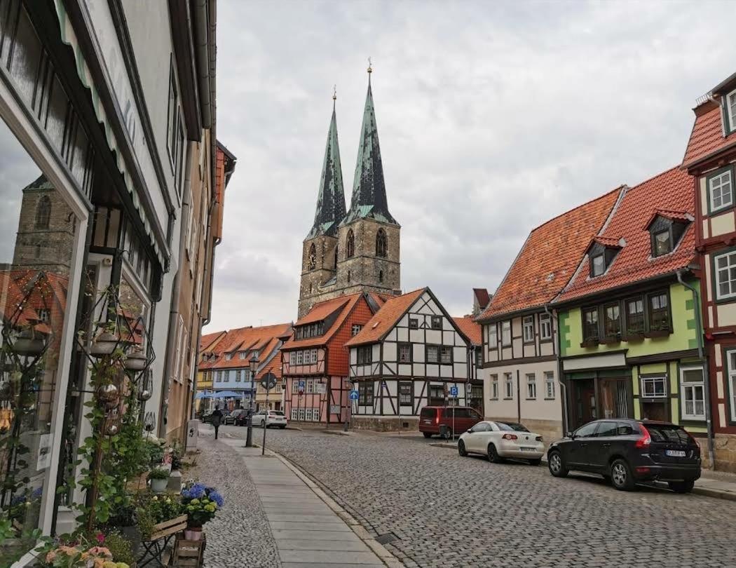 Am Mathildenbrunnen Klein Apartment Quedlinburg Ngoại thất bức ảnh