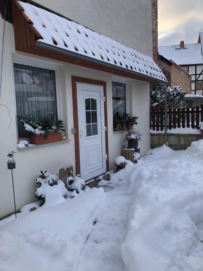 Am Mathildenbrunnen Klein Apartment Quedlinburg Ngoại thất bức ảnh